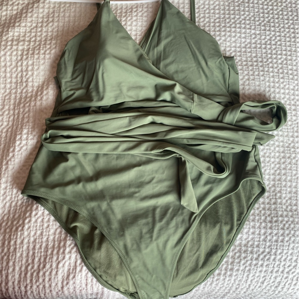 Aerie Wrap One piece swimsuit